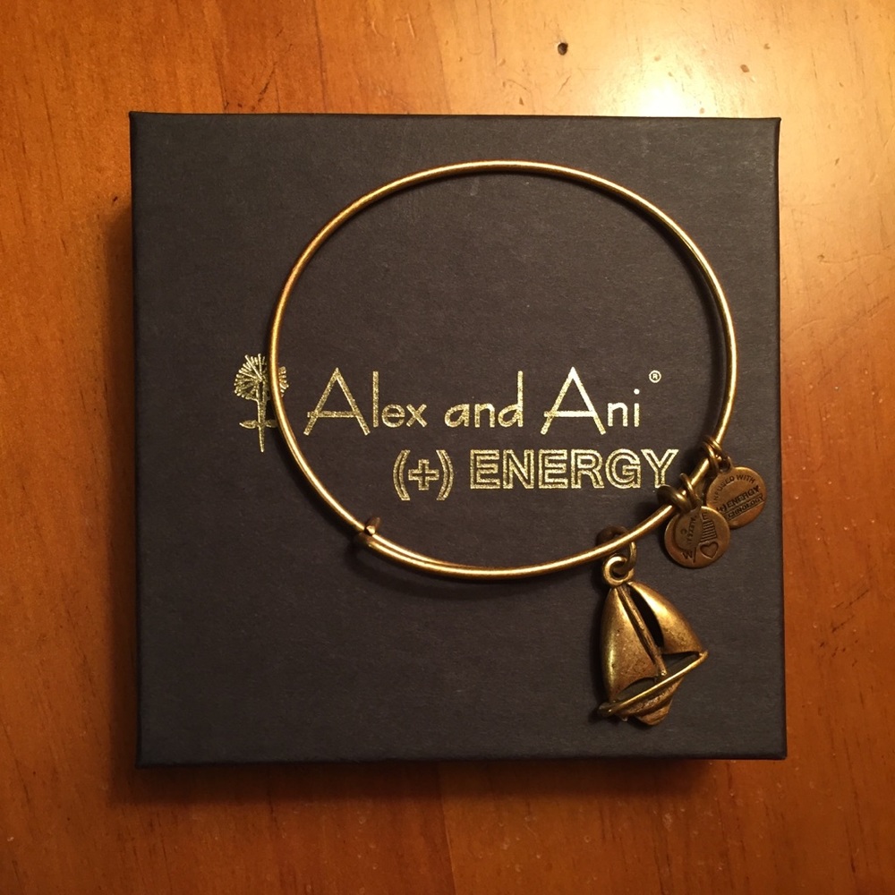 Alex and Ani Sailboat Bracelet